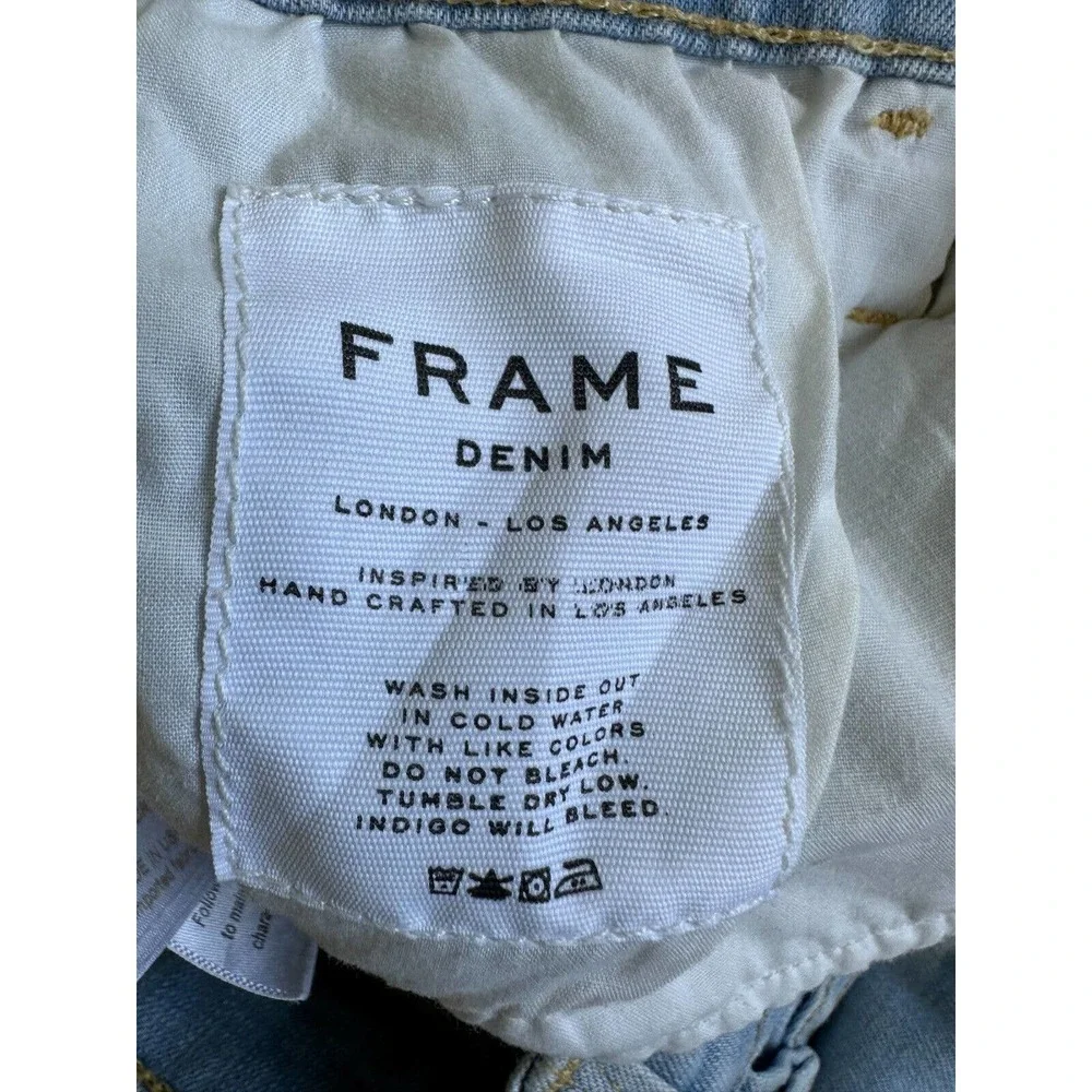 FRAME Park court Le Skinny de Jeanne Women Size 25 - Picture 3 of 4